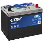 autobaterie  EXIDE  EXCELL 12V /  70Ah /  540A EN